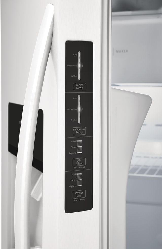 Frigidaire® 25.6 Cu. Ft. White Side-by-Side Refrigerator 6