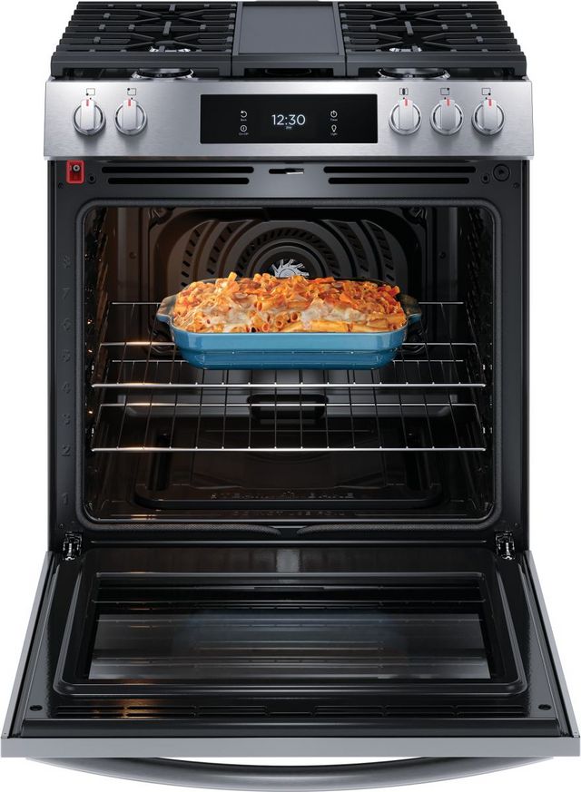 Frigidaire Gallery® 30" Smudge-Proof® Stainless Steel Pro Style Gas Range-2