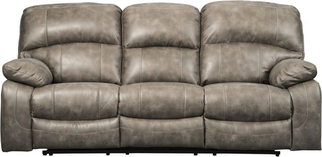 Signature Design by Ashley® Dunwell 3-Piece Driftwood Living Room Set with Power Reclining Sofa 1