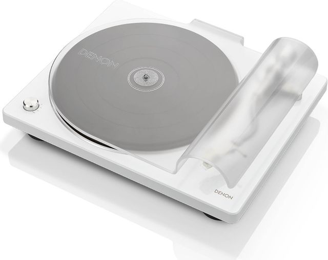 Denon® White Hi-Fi Turntable 0