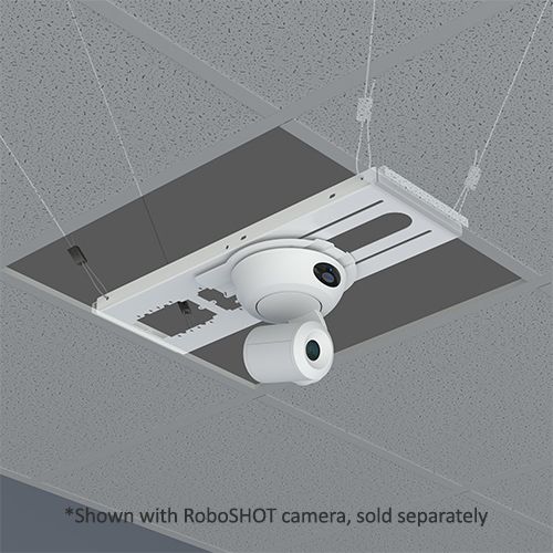 Chief® White Speed-Connect Universal Above Tile Suspended Ceiling Camera Mount Kit 1