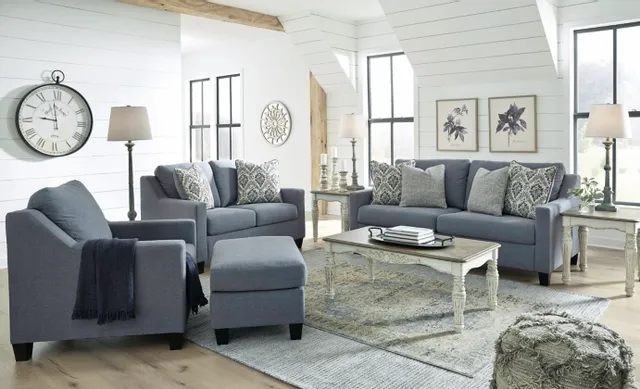 Benchcraft® Lemly 4-Piece Twilight Living Room Set 5