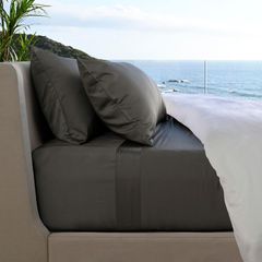 Cariloha Resort™ 5-Piece Viscose Bamboo Onyx Split King Bed Sheet Set
