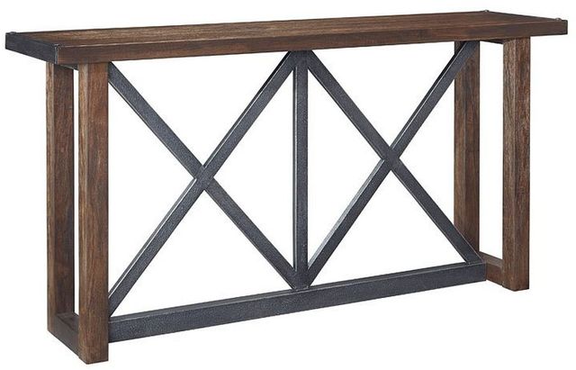 Signature Design by Ashley® Zenfield Medium Brown Sofa Table