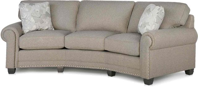 Smith Brothers 393 Collection Grey Sofa 1