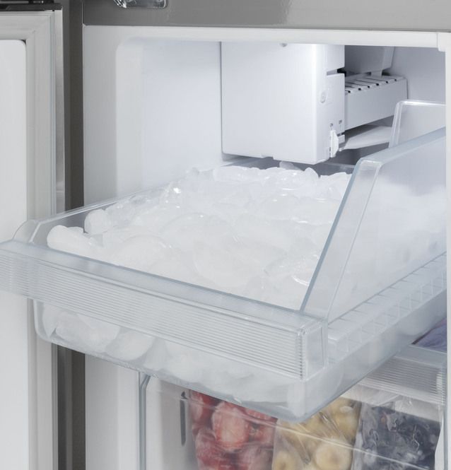 Haier 16.4 Cu. Ft. Fingerprint Resistant Stainless Steel Counter Depth Bottom Freezer Refrigerator 11