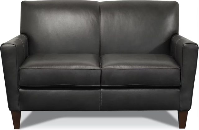 England Furniture Collegedale Leather Loveseat