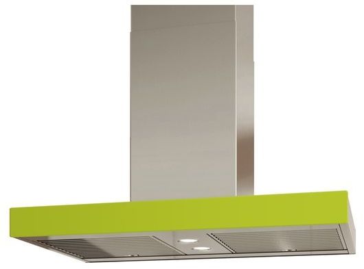 Best® Ispira 36" Lime Rear Glass Panel 1