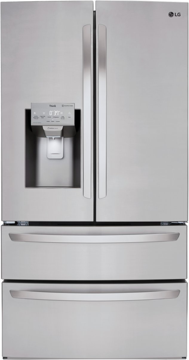 LG 27.8 Cu. Ft. Stainless Steel French Door Refrigerator-LMXS28626S