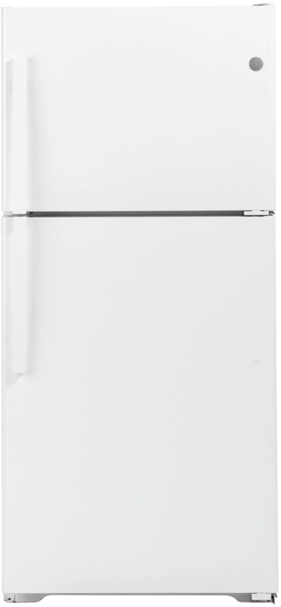 GE® 19.1 Cu. Ft. White Top Freezer Refrigerator