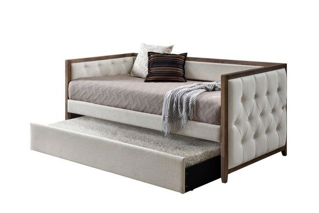 Tufted Daybed With Trundle-0