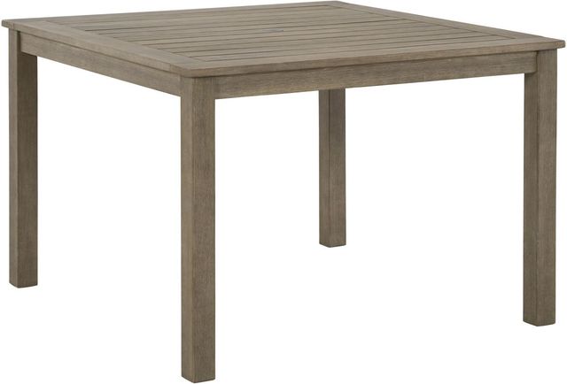 Signature Design by Ashley® Aria Plains Brown Outdoor Dining Table 0