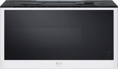 LG Studio 1.7 Cu. Ft. Essence White Over the Range Microwave 