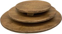 Uttermost Reine Round Wooden Tray - 18749