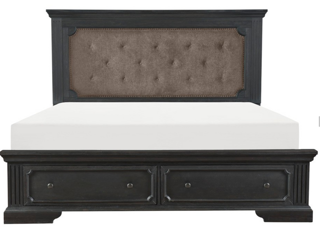 Homelegance Bolingbrook Platform Queen Bed with Footboard Drawers