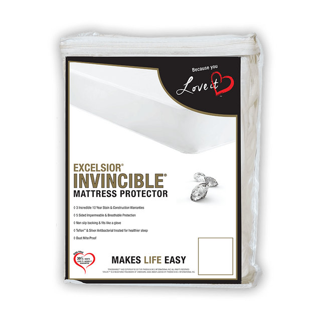 Protège-matelas simple 7,5 po Invincible® Excelsior® 0