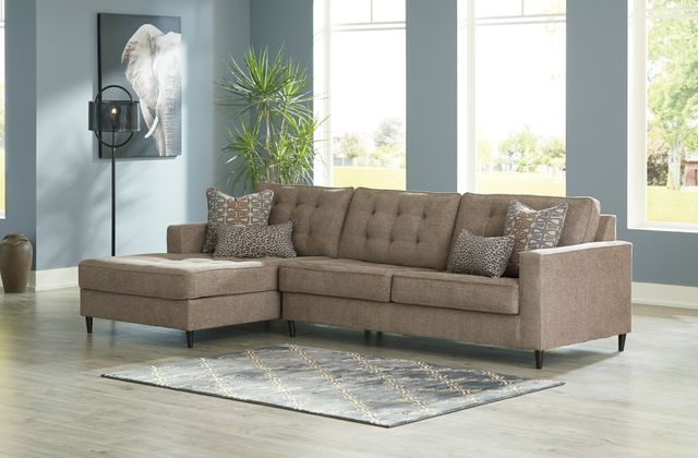 Signature Design by Ashley® Flintshire Auburn 2-Piece Sectional with Chaise-1