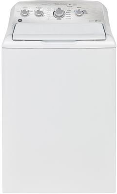 GE® 5.0 Cu. Ft. White Top Load Washer