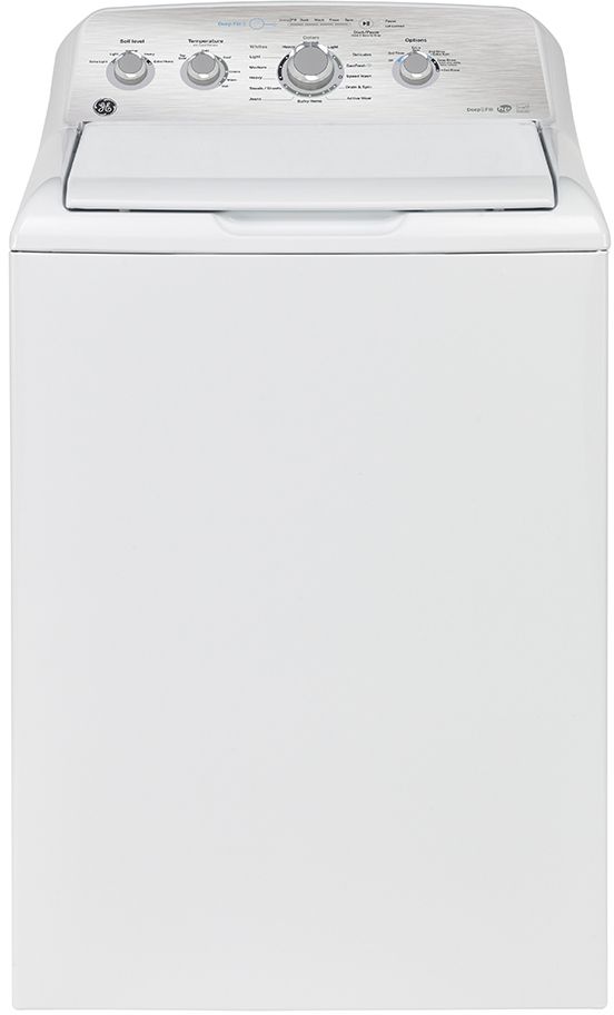 GE® 5.0 Cu. Ft. White Top Load Washer 0