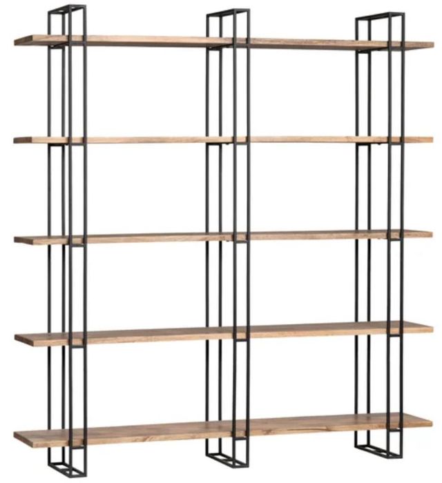 Crestview Collection Anthropology Black/Brown Etagere-0