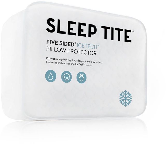 Malouf® Tite® Five 5ided® IceTech™ Queen Pillow Protector 0