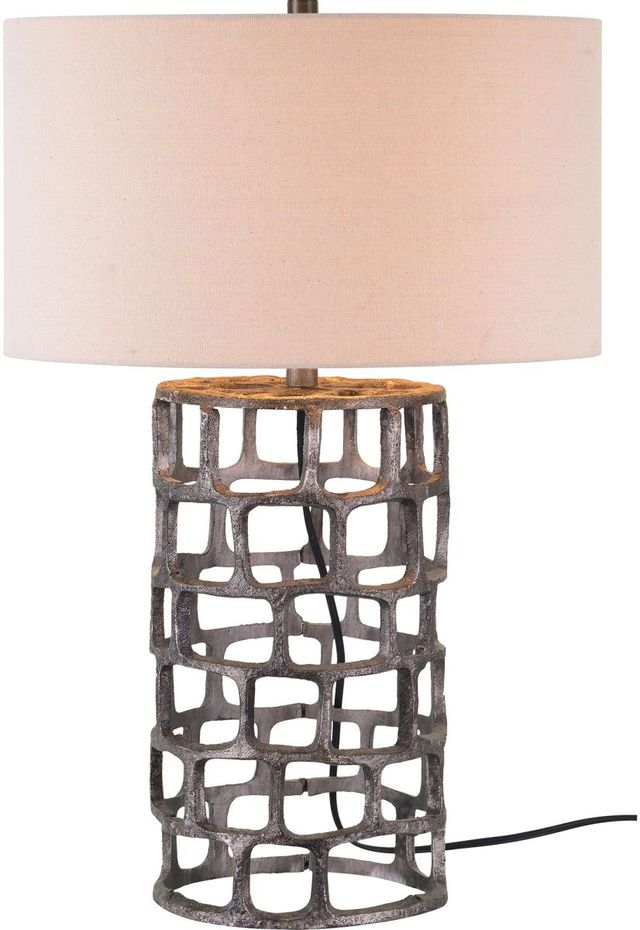 Renwil® Gatsby Antique Charcoal Grey Table Lamp 2