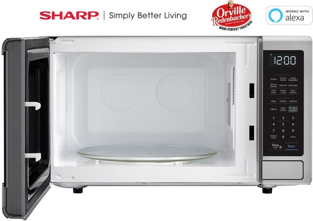 Sharp® 1.4 Cu. Ft. Stainless Steel Countertop Microwave 1