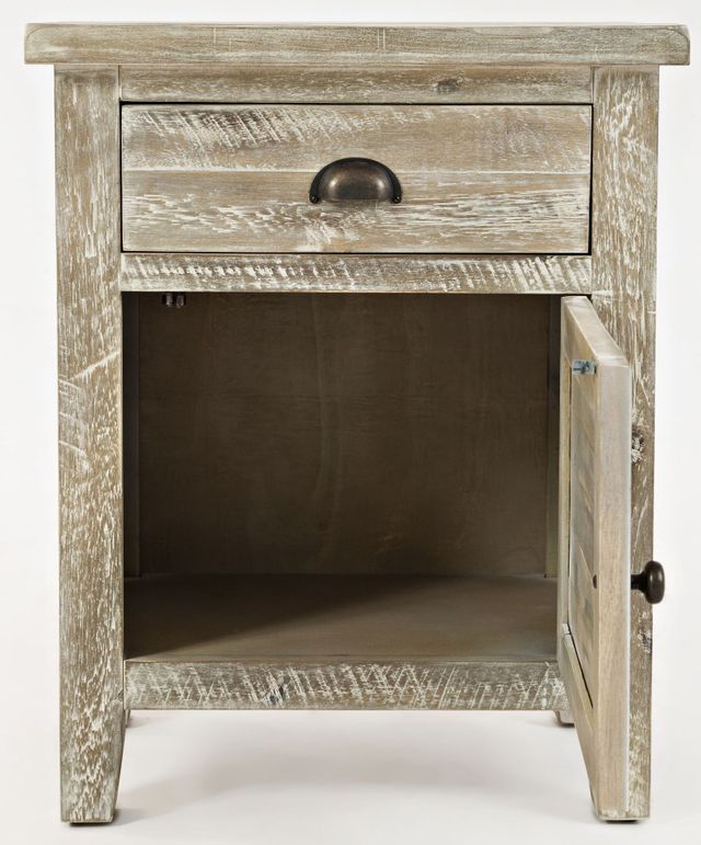 Jofran Inc. Artisan's Craft Washed Gray Accent Table 2