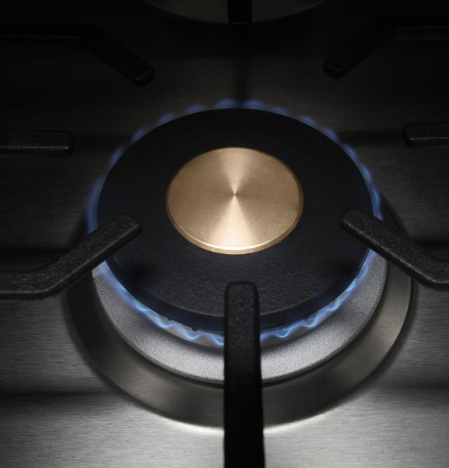 Monogram® 30" Stainless Steel Deep-Recessed Gas Cooktop-ZGU30RSLSS-2