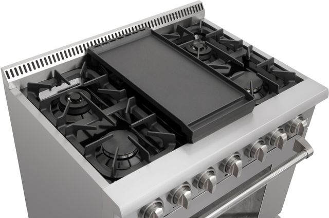 Thor Kitchen® Black Cast Iron Range Griddle 1