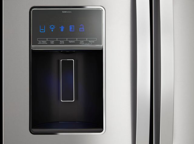 Réfrigérateur à portes françaises de 36 po de 27 pi³ - Acier Inox Printshield, Eau et Glace, 205488 3