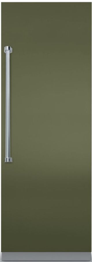 Viking® 7 Series 12.2 Cu. Ft. Cypress Green Fully Integrated Right Hinge All Freezer with 5/7 Series Panel