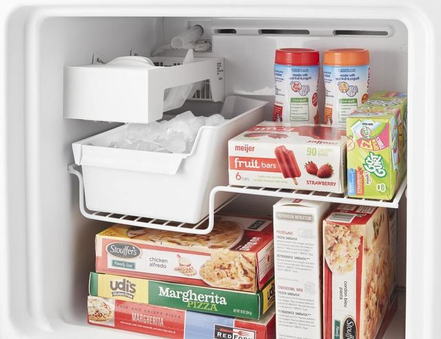 Whirlpool® 11.6 Cu. Ft. Black Counter Depth Top Freezer Refrigerator 6