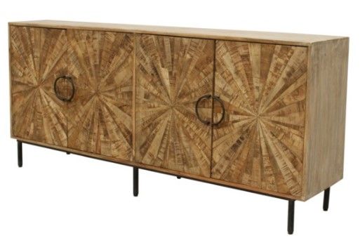Crestview Collection Roswell Brown Sideboard-0