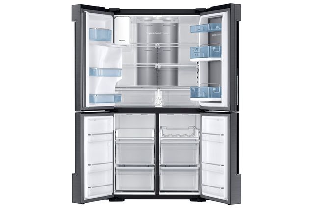 Samsung 22.0 .0 Cu. Ft. Fingerprint Resistant Black Stainless Steel Counter Depth 4-Door Flex™ Refrigerator 3