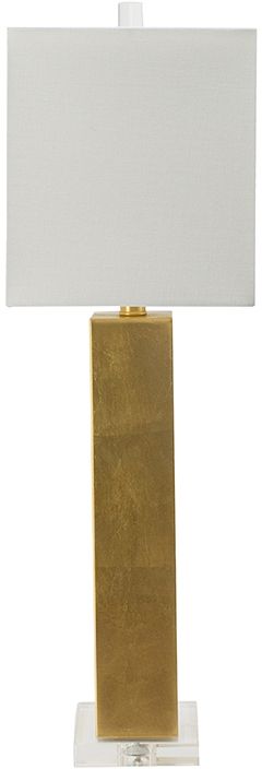 A & B Home Gold Tone Table Lamp-2