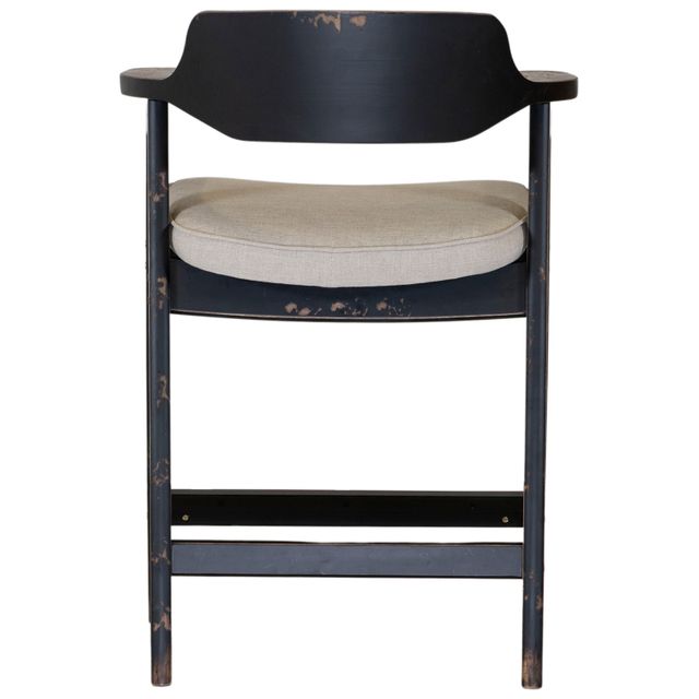 Nest Home Collections Antique Black Wagner Counter Stool-3