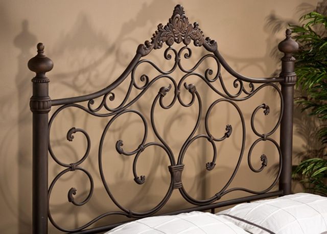 Hillsdale Furniture Baremore Antique Brown Queen Bed-3