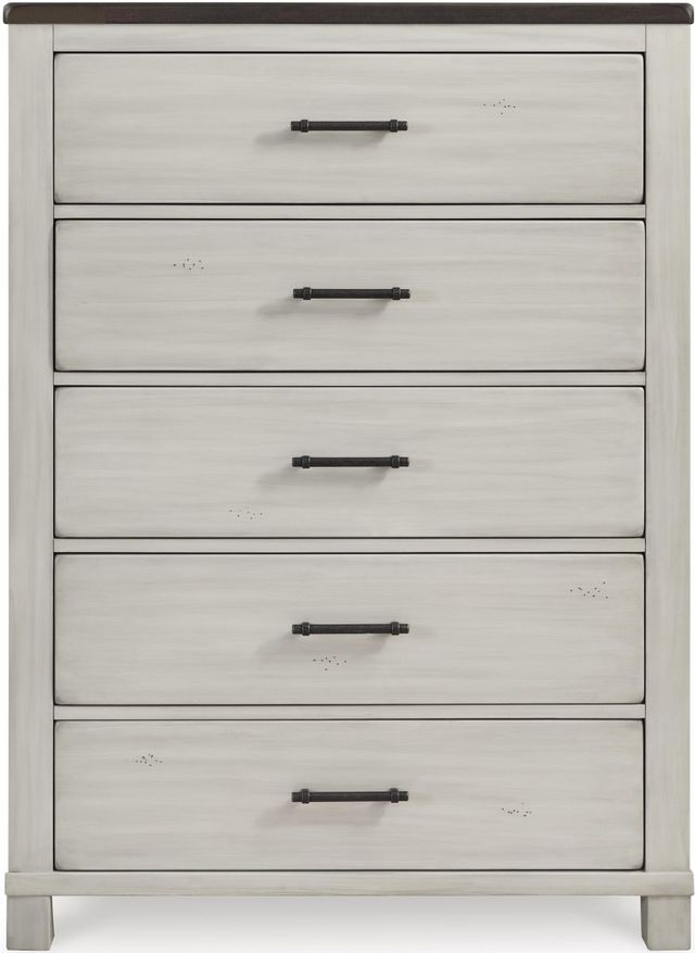 Signature Design by Ashley® Darborn Gray/Brown Chest of Drawers ...