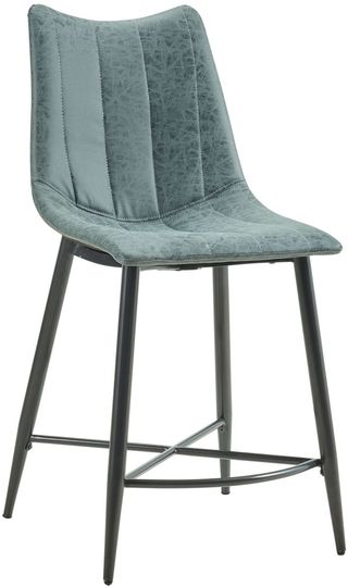 Elements International Riko Grey Counter Height Side Chair