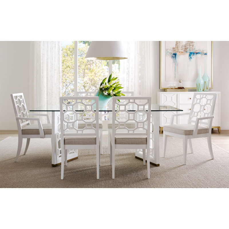 Legacy Classic by Rachael Ray Chelsea Dining Table, 4 Side & 2 Arm Chairs