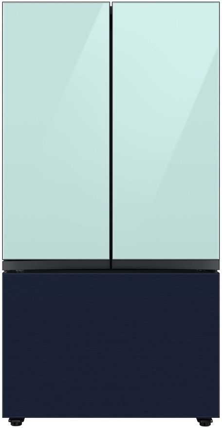 Samsung Bespoke 18" Morning Blue Glass French Door Refrigerator Top Panel 9