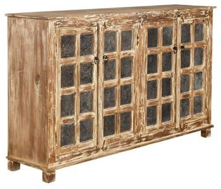 Liberty Furniture Danbury Mills Antique Sienna Accent Cabinet