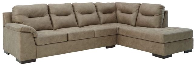 Signature Design by Ashley® Maderla 2-Piece Pebble Brown Left-Arm Facing Sectional with Chaise-0