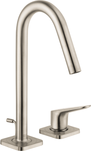 Axor Citterio Brushed Nickel 1.2 GPM M Single-Handle 2-Hole Faucet