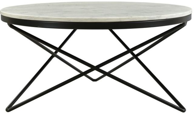 Moe's Home Collection Haley White and Black Coffee Table