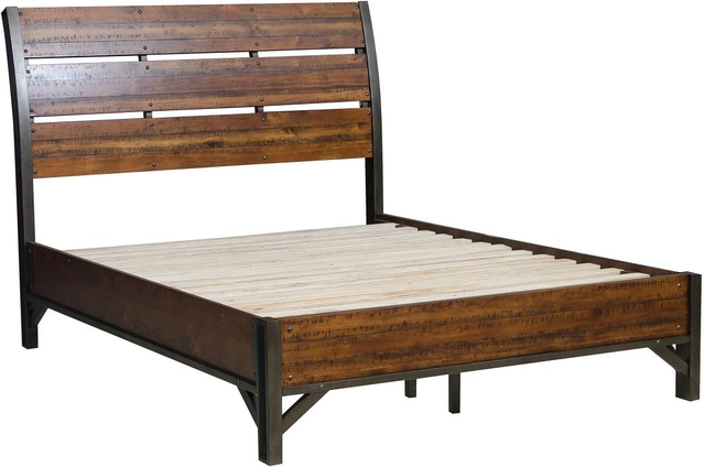 Homelegance® Holverson Rustic Brown Eastern King Platform Bed