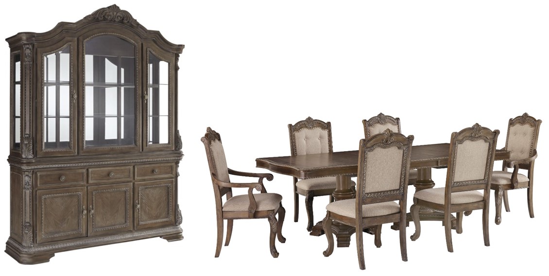 Ashley furniture discount charmond dining set