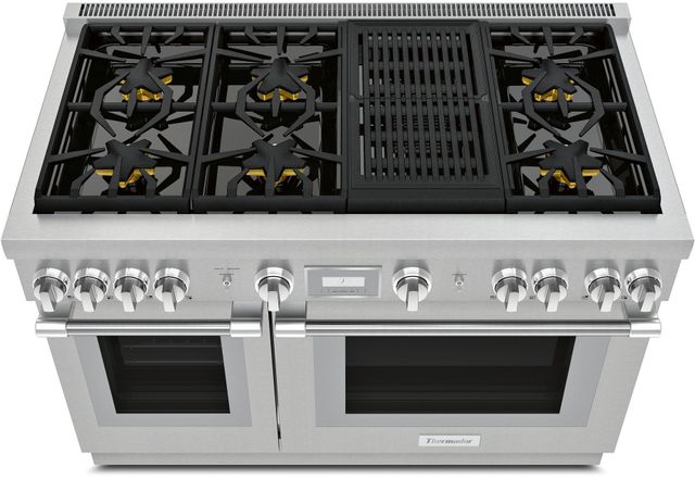Thermador® Pro Harmony® 48" Stainless Steel Pro Style Gas Range 1