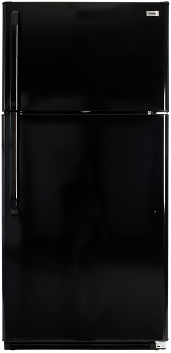 Haier 20.6 Cu. Ft. Top Freezer Refrigerator-Black